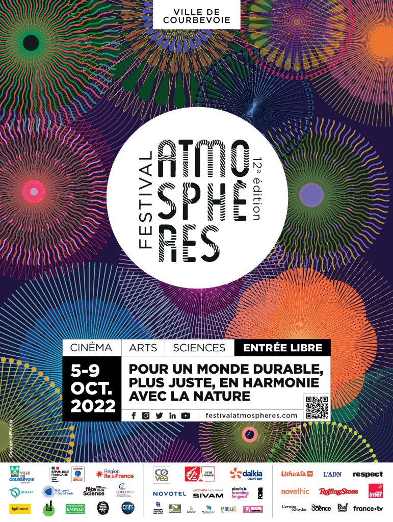 Affiche du Festival Atmosphères - 12ème édition - 2022