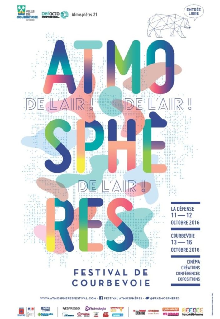 Affiche du Festival Atmosphères - 6ème édition - 2016