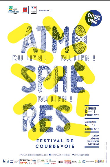 Affiche du Festival Atmosphères - 7ème édition - 2017