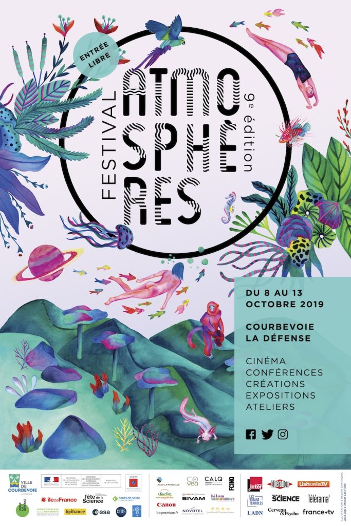 Affiche du Festival Atmosphères - 9ème édition - 2019