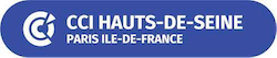 Logo partenaire institutionnel du Festival Atmosphères 2023 - CCI Hauts-de-Seine