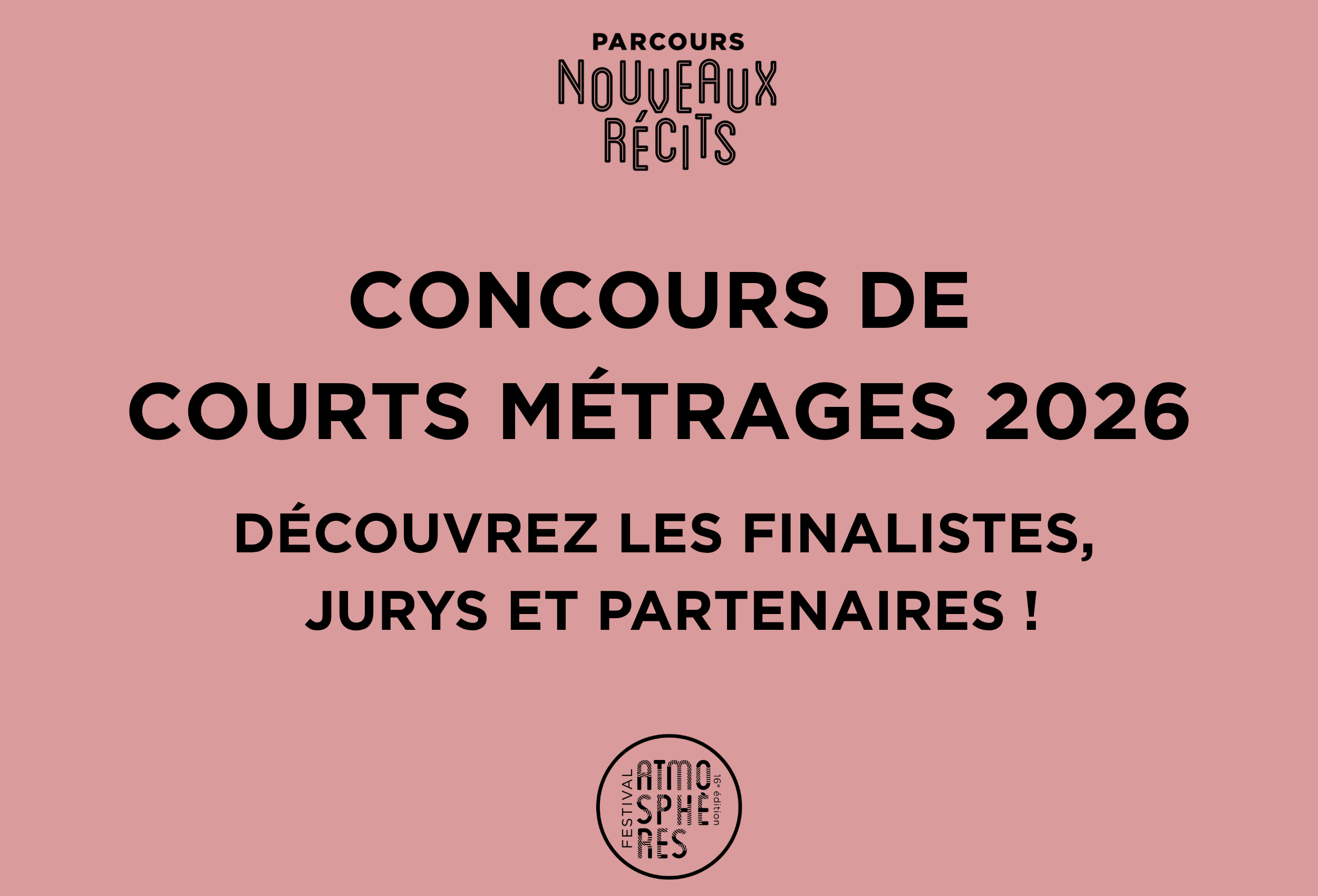 Image à la une de l'article Concours de courts métrages 2026 : découvrez les finalistes, jurys et partenaires !